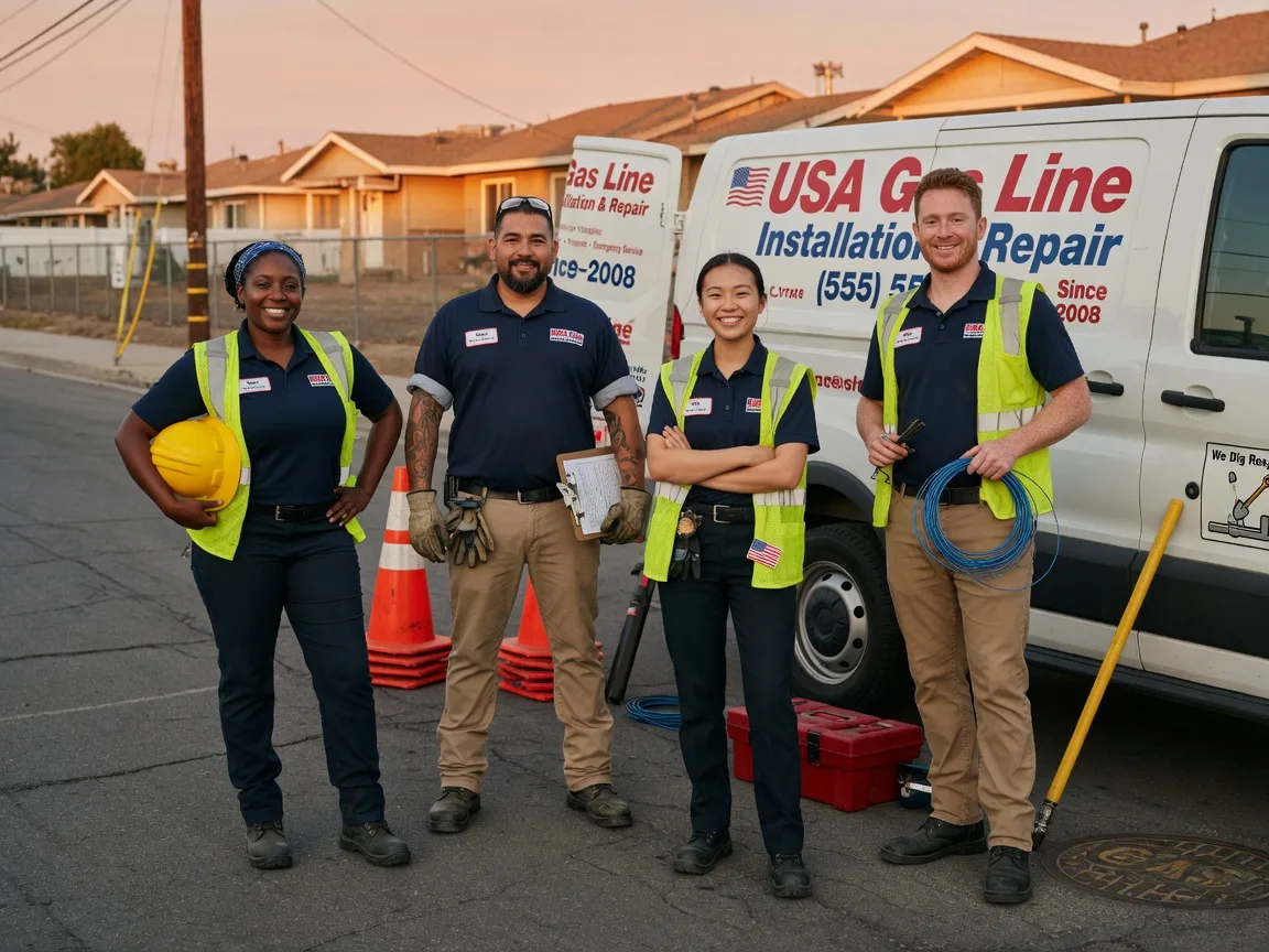 Gas Line Installation company in Cordova, NC